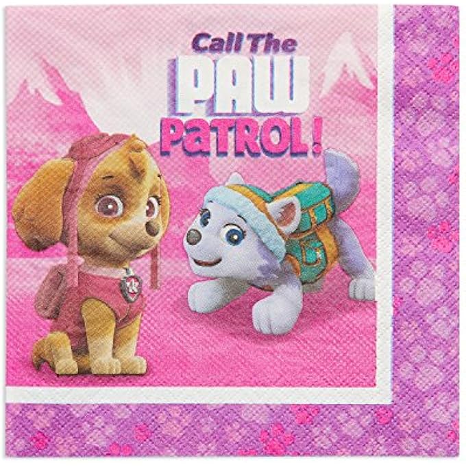 PINK PAW PATROL NAPKINS - Image 3